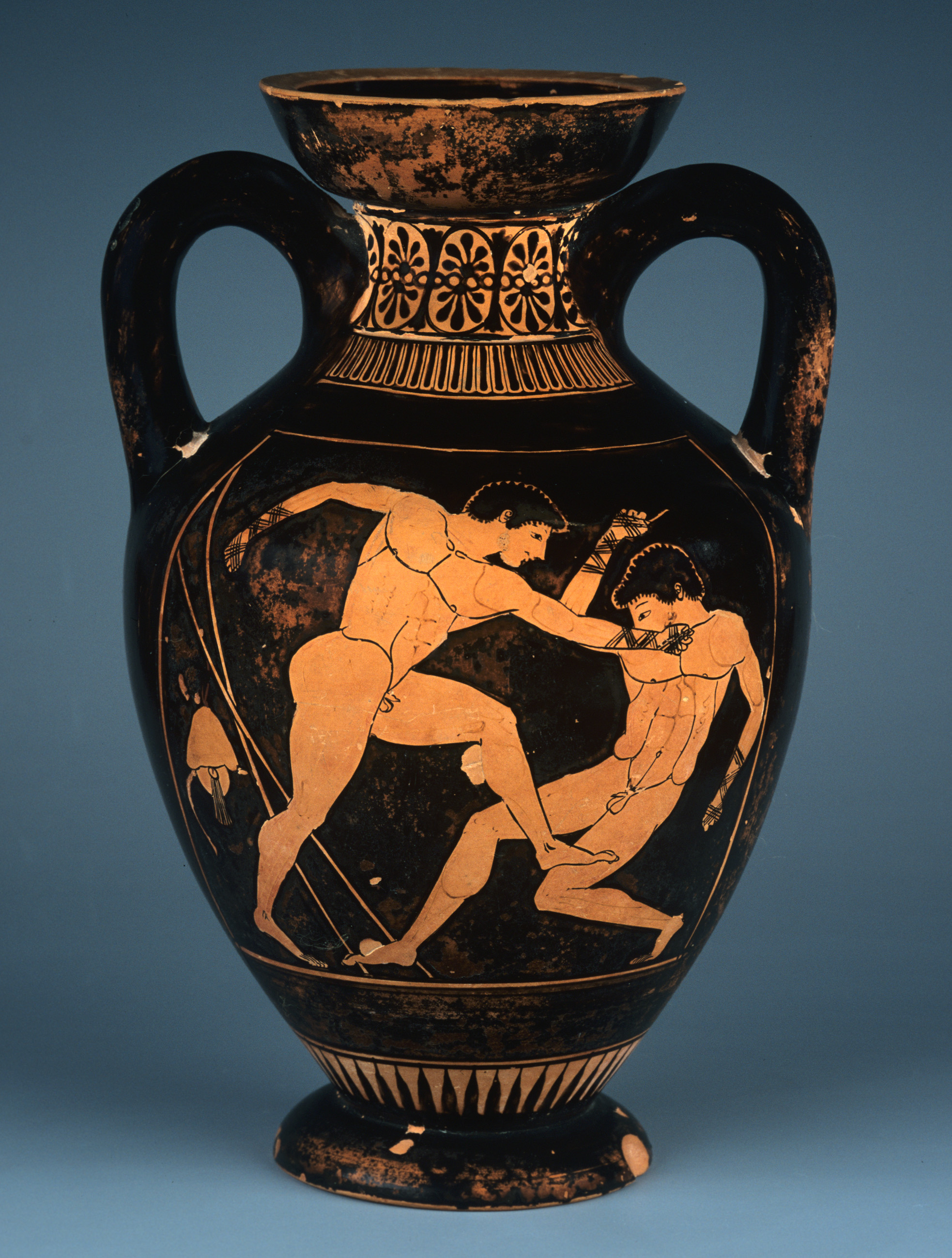 「赤像式Panatenaia型Amphora boxing」