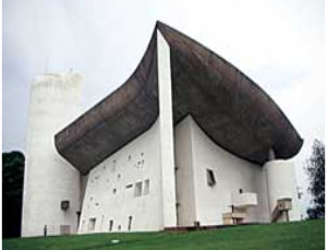ロンシャンの礼拝堂（フランス 1950年）
