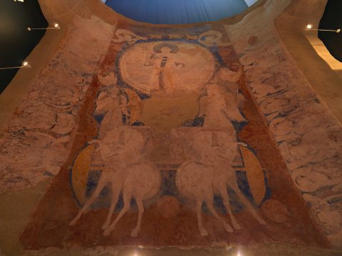 クローン文化財：バーミヤン東大仏天井壁画復元2