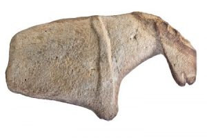 「馬」 前6500年頃、マカル出土 サウジアラビア国立博物館所蔵