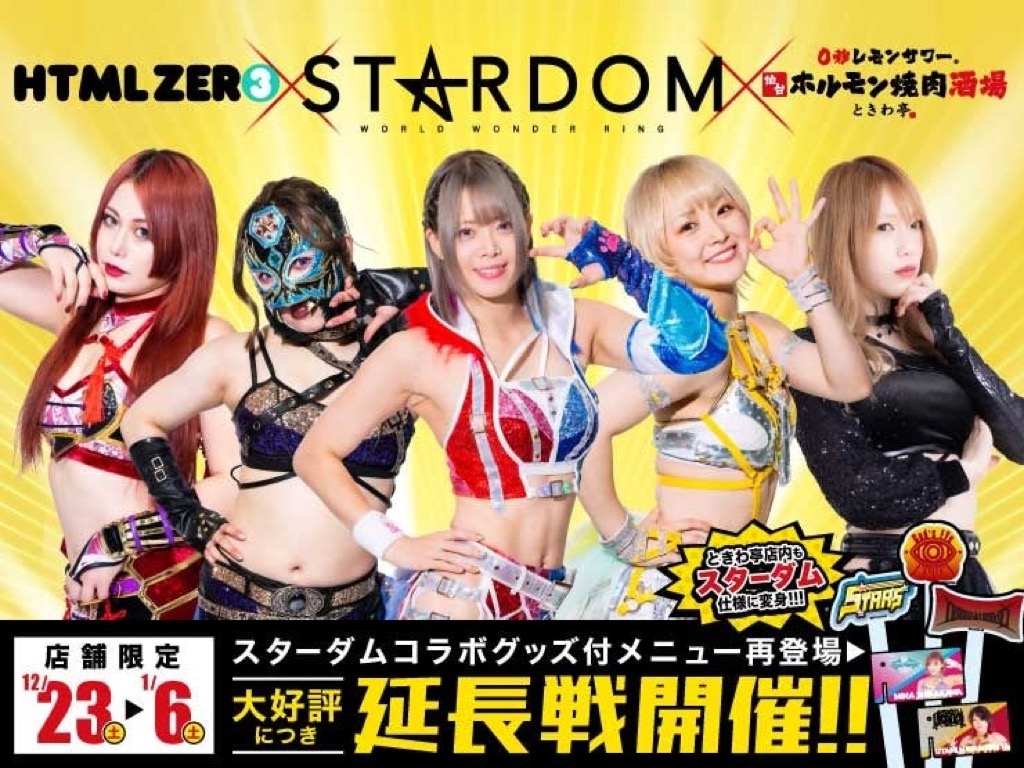 STARDOM HTML ZERO 0秒レモンサワー ときわ亭 箸置き 岩谷麻優 高価値